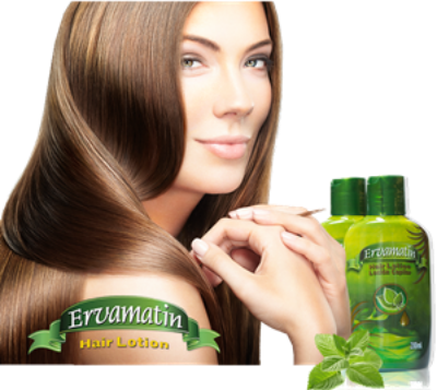 Picture of  Ervamatin Hair Lotion – Pack of 2 × 200ml | Natural Hair & Scalp Care