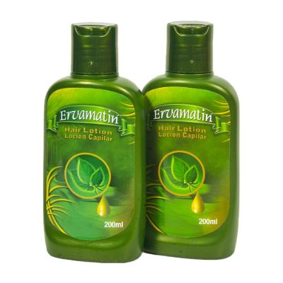 Picture of  Ervamatin Hair Lotion – Pack of 2 × 200ml | Natural Hair & Scalp Care